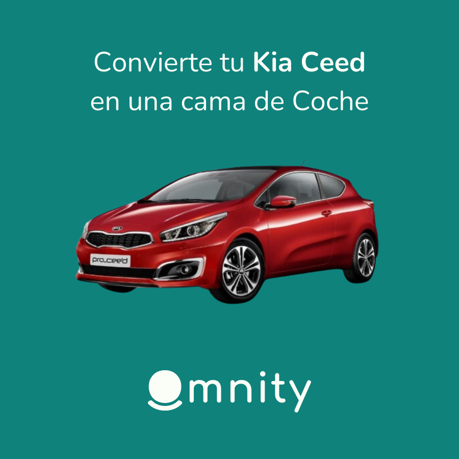 Camperiza tu Kia Ceed y conviértelo en una cama de coche