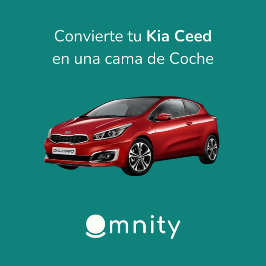 Camperiza tu Kia Ceed y conviértelo en una cama de coche