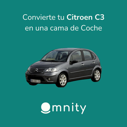 Camperiza tu Citroen C3 y conviértelo en una cama de coche