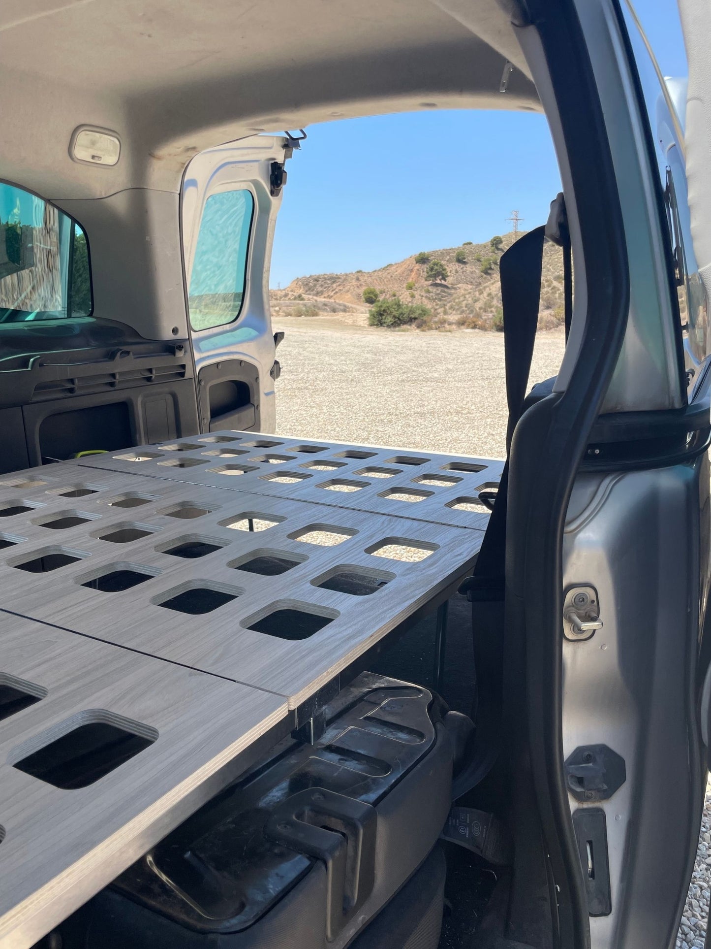 Pack: Colchón y Cama plegable de Mini Furgo