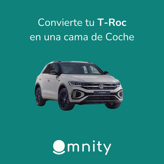 Transforma tu Volkswagen T-ROC en un espacio de descanso perfecto con la cama de coche Omnity